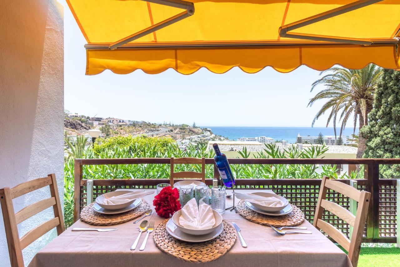 Appartement Increible Terraza Con Vistas Al Mar En San Agustin Extérieur photo
